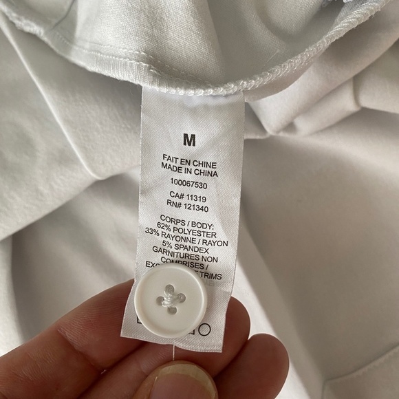 Dynamite Women's White Pleated A-line Schoolgirl Mini Skirt Size Medium - Picture 5 of 11